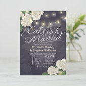 EAT-Drink en zijn gehuwd met een strijkstok Kaart (Staand voorkant)