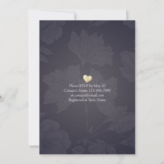 EAT-Drink en zijn gehuwd met een strijkstok Kaart (Achterkant)