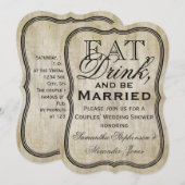  Eat, Drink en zijn gehuwde stellen Kaart (Voorkant / Achterkant)