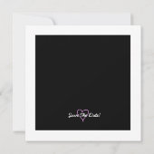 Eat Drink en zijn getrouwd Sla de datum op Save The Date (Achterkant)