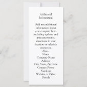 Eat, Drink, en zijn het Gedwongen Menu/Programma v (Achterkant)