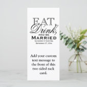 Eat, Drink, en zijn het Gedwongen Menu/Programma v (Staand voorkant)