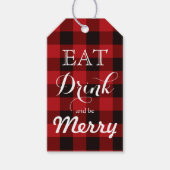 Eat Drink en zijn Merry Cadeaulabel (Voorkant)