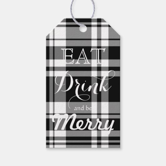 Eat Drink en zijn Merry Cadeaulabel (Voorkant)