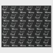 Eat Drink en zijn Merry Cadeaupapier (Vlak)