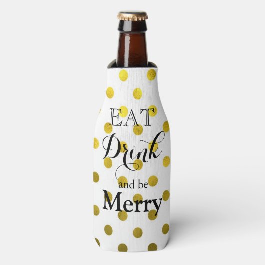 Eat Drink en zijn Merry Flesjeskoeler (Fles Voorkant)