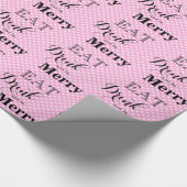 Eat Drink en zijn Merry | polka-puntpatroon Cadeaupapier (Hoek)