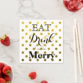 Eat Drink en zijn Merry | polka-puntpatroon Servet (Insitu)