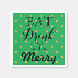 Eat Drink en zijn Merry | polka-puntpatroon Servet