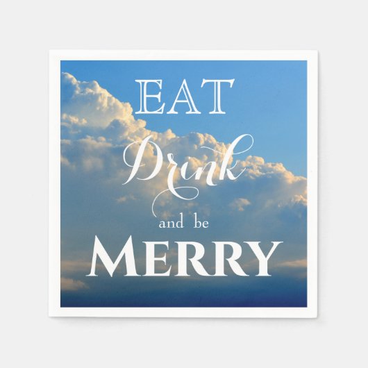 Eat Drink en zijn Merry Servet (Voorkant)