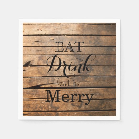 Eat Drink en zijn Merry Servetten (Voorkant)