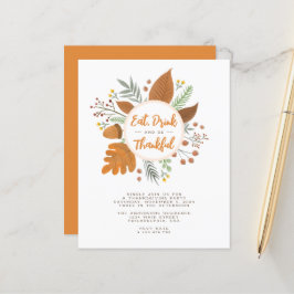 Eat Drink en zijn Thankful Thanksgiving Wreatparty