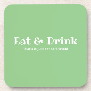 Eat & Drink Fun Bier Onderzetter