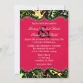 Eat Drink gehuwde jachtwedstrijduitingen Kaart (Achterkant)