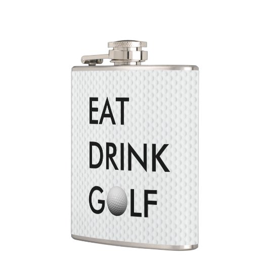 Eat Drink Golfkolf Heupfles (Links)