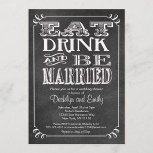 Eat Drink: huwelijkshuwelijk Kaart