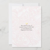 EAT-Drink: huwelijksweddenschap met gouden ananana Kaart (Achterkant)