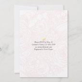 EAT-Drink: huwelijksweddenschap met gouden ananana Kaart (Achterkant)