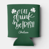 Eat Drink: Ierse Groene Douane St. Patrick's Day Blikjeskoeler (Achterkant)