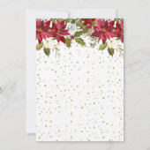 Eat Drink is prettige kerstfeestdag Kaart (Achterkant)