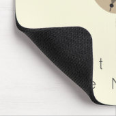 Eat Drink is vrolijk kerstfeest in Red Santa Hat Muismat (Hoek)