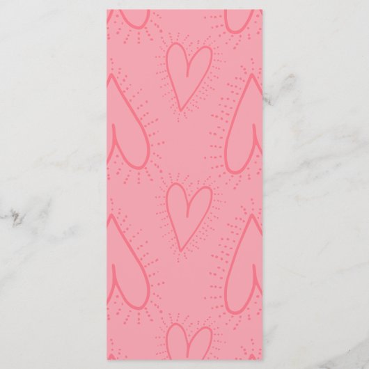 Eat Drink Love | Menu Dinner Party (Valentijnsdag) (Achterkant)