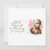 Eat Drink & Merry Christmas Card (Voorkant)