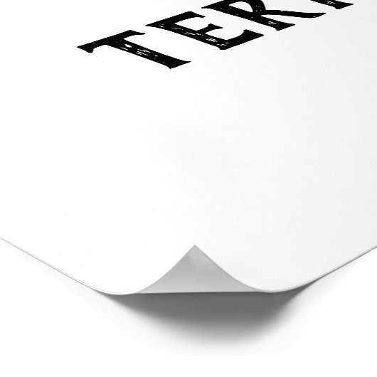 Eat Drink moet gehuwd zijn met speciale huwelijksb Poster (Hoek)