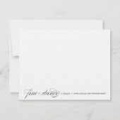 EAT, DRINK | RSVP (Achterkant)