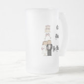 Eat, Drink, trouwen Matglas Bierpul (Voorkant rechts)