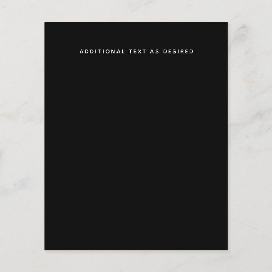 Eat Drink Wees prettig kersttypografie (Achterkant)