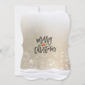 Eat Drink & Wees prettige kerstfeestdagen Kaart (Achterkant)