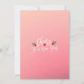 Eat Drink & Wees prettige kerstfeestdagen Kaart (Achterkant)