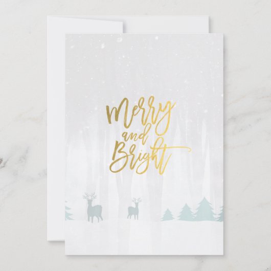 Eat Drink & Wees vrolijk kerstfeest Kaart (Achterkant)