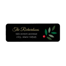 Eat Drink Wees vrolijk kerstfeestdag Etiket