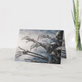 Eat Drink: Zombie Skeleton Halloween Kaart (Voorkant)