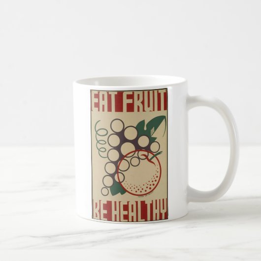 Eat Fruit- 1938 Koffiemok (Rechts)