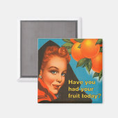 Eat Fruit  design Magneet (Voorkant / Achterkant)