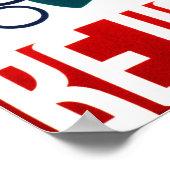 EAT-FRUIT: gezond Amerika, Federaal Kunstproject Poster (Hoek)