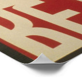  Eat Fruit is het gezonde Poster van WPA (Hoek)