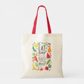 Eat Good, Feel Good Tote Bag (Achterkant)