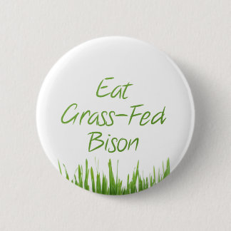Eat Grass-Fed Bison Ronde Button 5,7 Cm