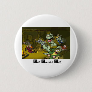 Eat, Grendel, Eat Ronde Button 5,7 Cm