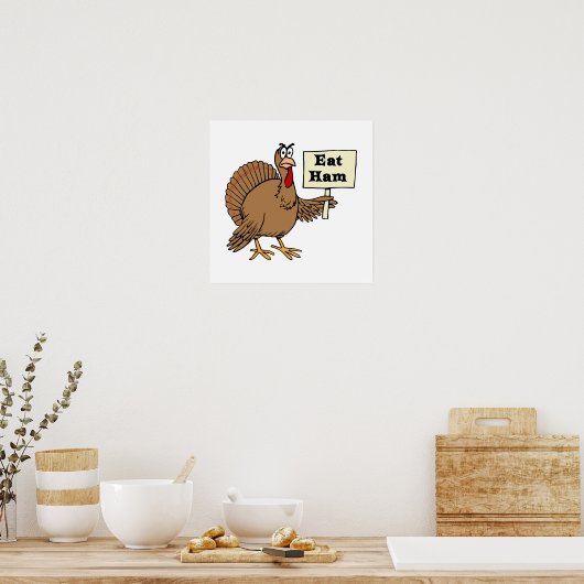 Eat Ham Poster (Keuken)