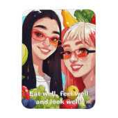 Eat Healthy Magneet (Verticaal)