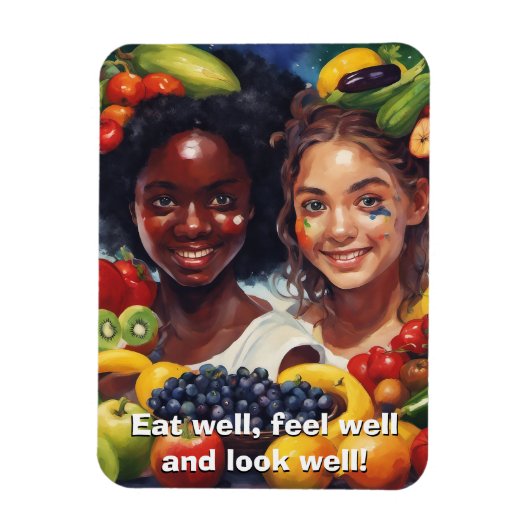 Eat Healthy Magneet (Verticaal)