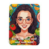 Eat Healthy Magneet (Verticaal)