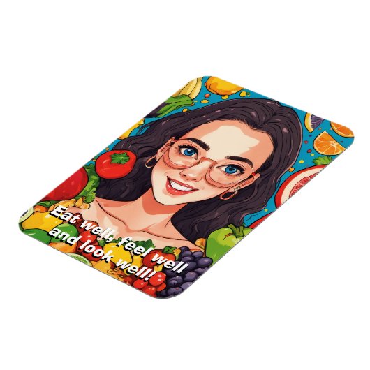 Eat Healthy Magneet (Linkerzijde)