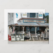 Eat here Algemene winkel Briefkaart (Voorkant / Achterkant)