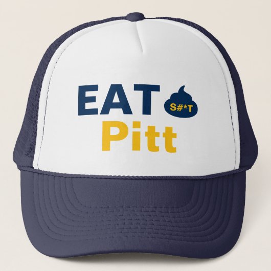 Eat It Pitt Trucker Hat Trucker Pet (Voorkant)